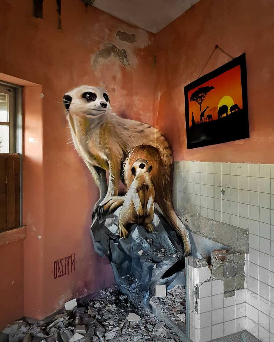 Cet artiste de rue crée des graffitis 3D qui brouillent les frontières entre l’art et la réalité et c’est plus qu’impressionnant