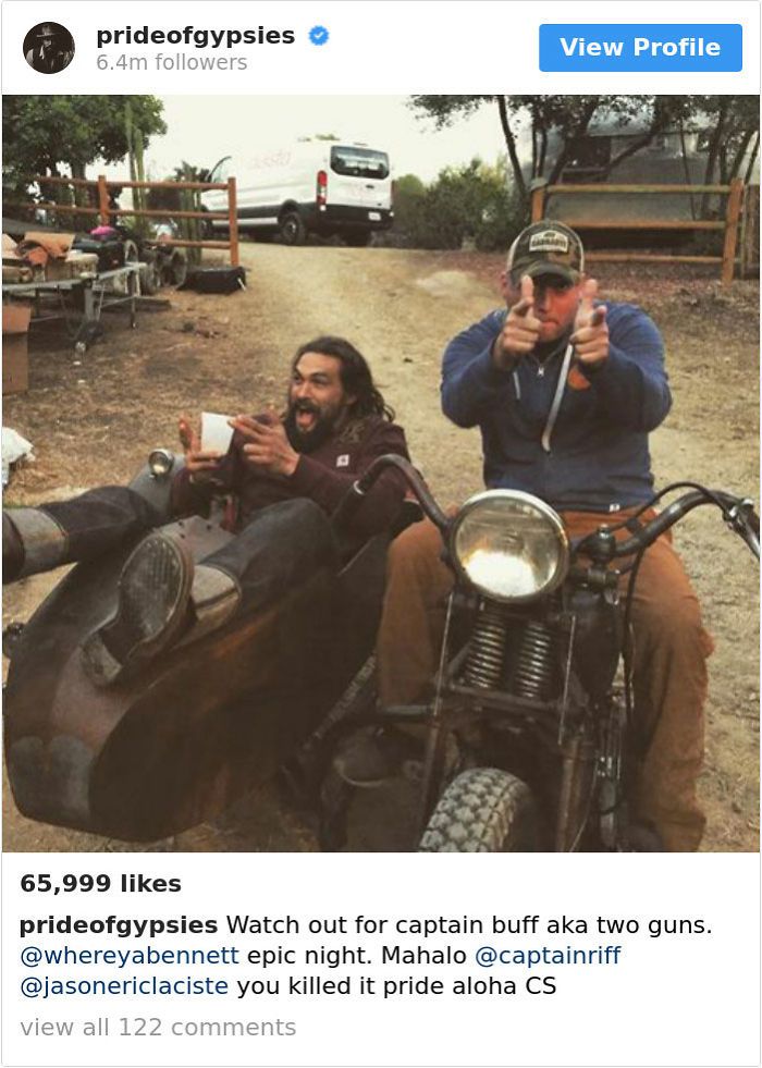 23 fois où Jason Momoa a été le gars le plus cool d’Instagram