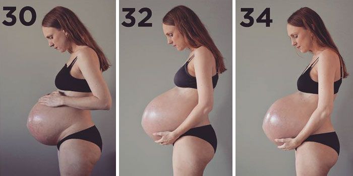 Voici ce que 3 bébés qui grandissent dans le même ventre font à votre corps