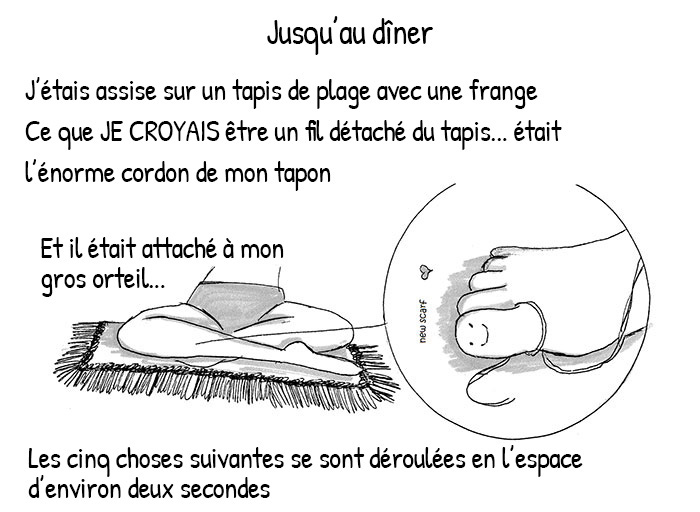 Cette fille a raconté la fois où elle a porté un tampon pour la première fois et il est difficile de ne pas rire