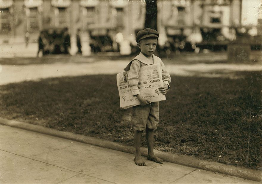 Ces images horribles des années 1900 montrent les difficultés auxquelles étaient confrontés les enfants qui travaillaient avant que le travail des enfants ne soit aboli