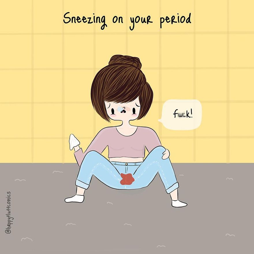 20 bandes dessinées qui résument parfaitement les problèmes courants des filles (ATTENTION: images explicites)
