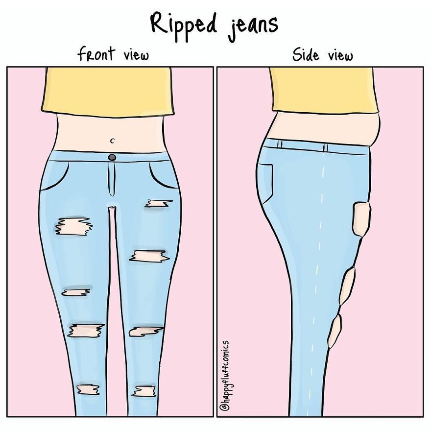 20 bandes dessinées qui résument parfaitement les problèmes courants des filles (ATTENTION: images explicites)