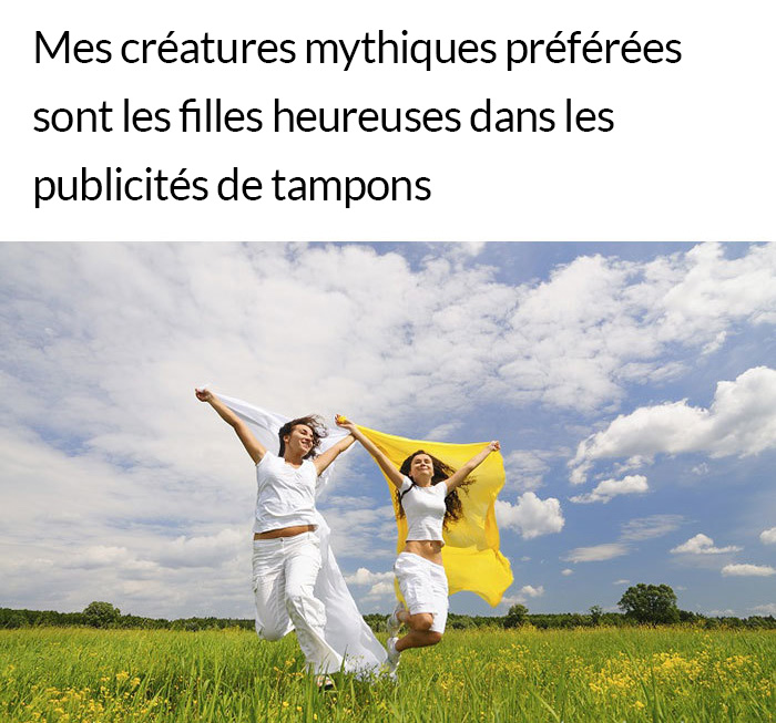 19 blagues sur les règles qui vont te faire rire malgré la douleur