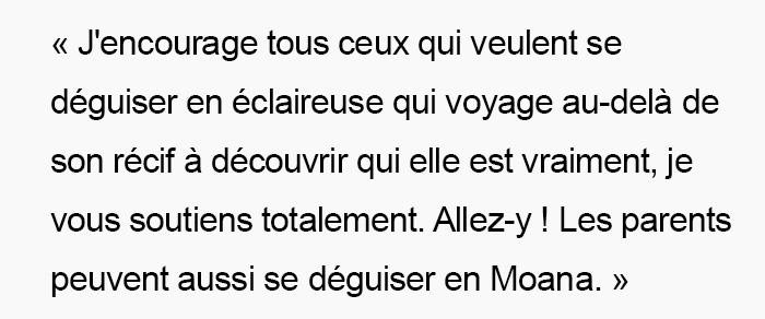 Les gens ne savent pas s’il est raciste de se déguiser en Moana pour l’Halloween, alors ils ont eu leur réponse de l’actrice qui lui prête sa voix