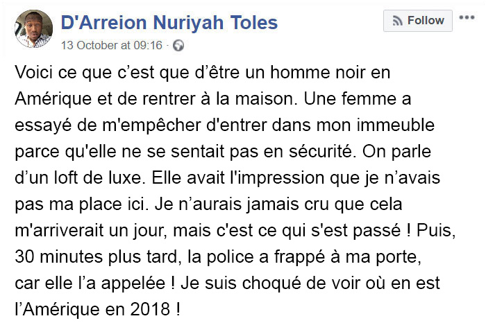 Une femme raciste a empêché un homme noir d’entrer dans son propre appartement de luxe et elle a eu la leçon de sa vie