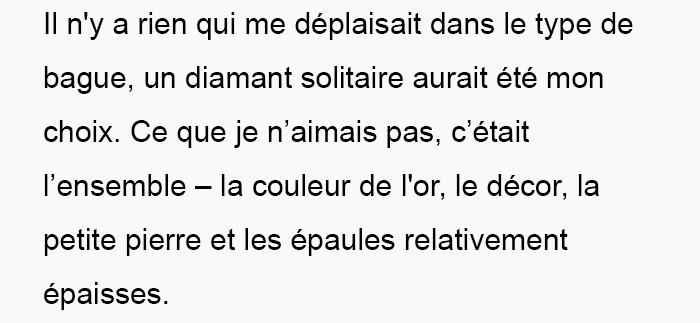 Cette femme a humilié son fiancé après avoir découvert combien sa bague avait coûté