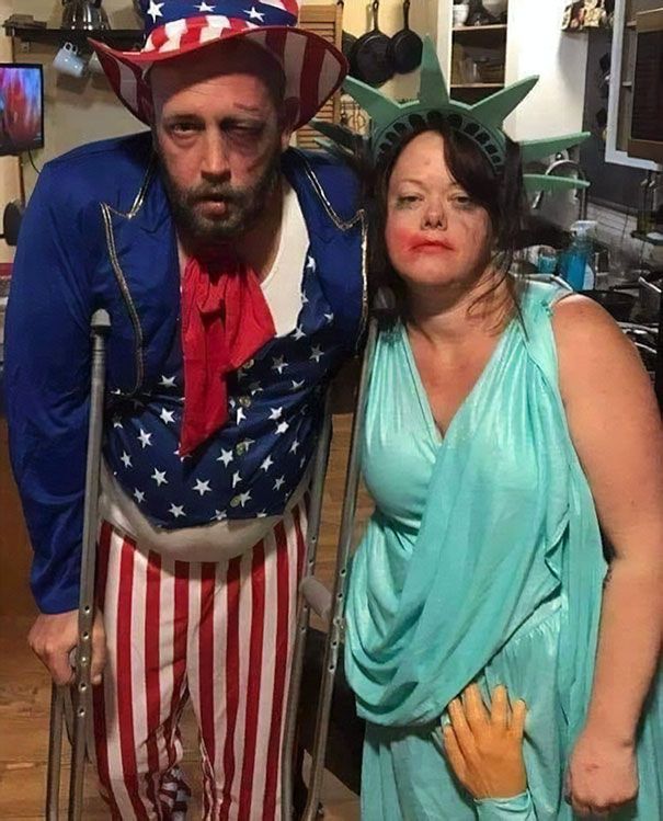 33 personnes qui ont surpris tout le monde à l’Halloween avec leurs costumes