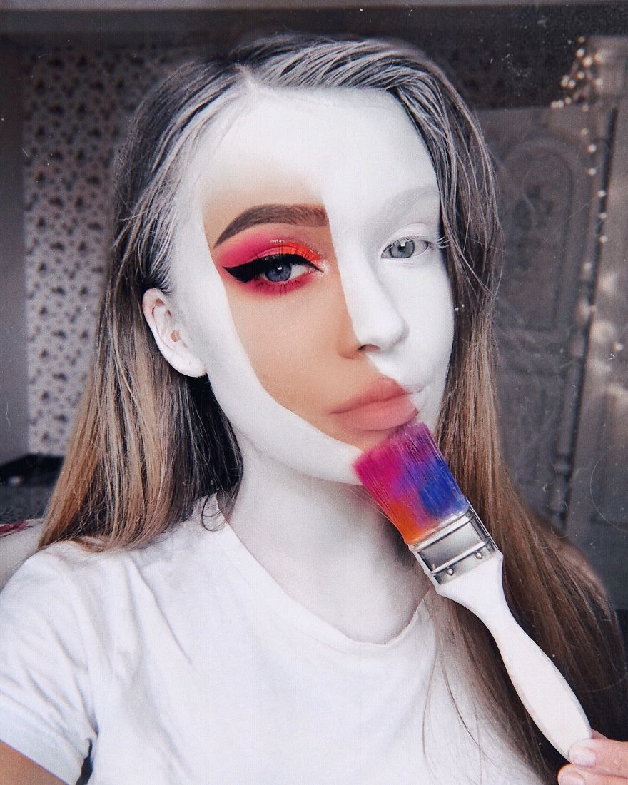 Maquiller Quelqu Un Pour Le Transformer Cette fille peut se transformer en n'importe quoi et voici ses 20 meilleurs  maquillages d'Halloween (ATTENTION : images explicites) - ipnoze