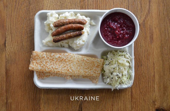 9 photos qui montrent les repas que les enfants mangent à l’école dans différents pays