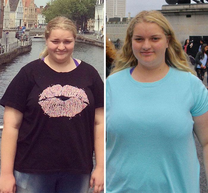 Une adolescente en surpoids a surpris tout le monde en perdant 64 kilos pour pouvoir porter sa robe de soirée