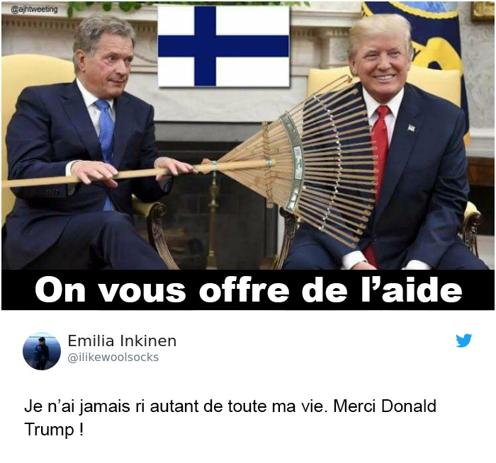 Trump affirme que la Finlande « ratisse » ses forêts pour prévenir les incendies et voici les 14 meilleures réponses