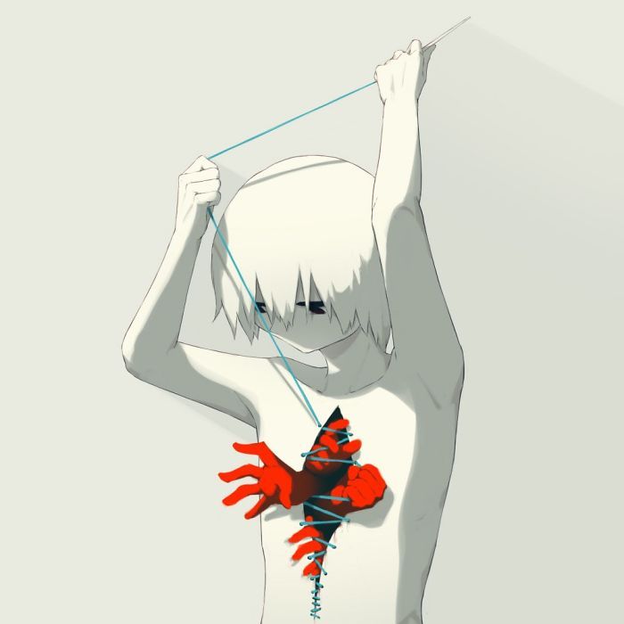 33 puissantes illustrations par un artiste japonais qui va vous faire réfléchir (nouvelles images)