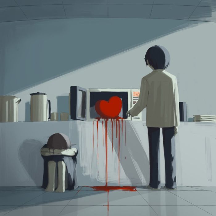 33 puissantes illustrations par un artiste japonais qui va vous faire réfléchir (nouvelles images)