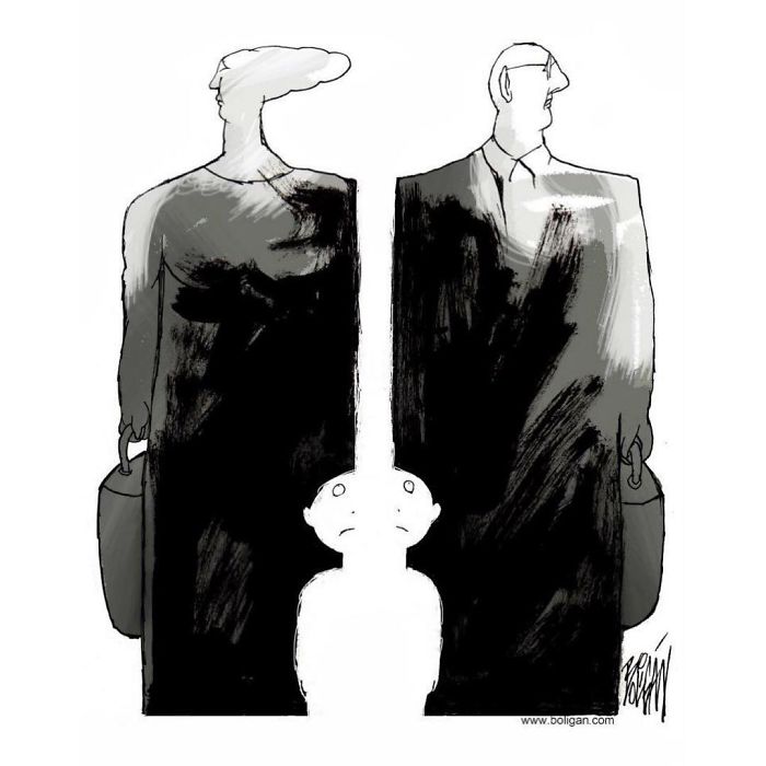 20 illustrations d’une franchise brutale par Angel Boligán qui montrent ce qui cloche avec la société moderne
