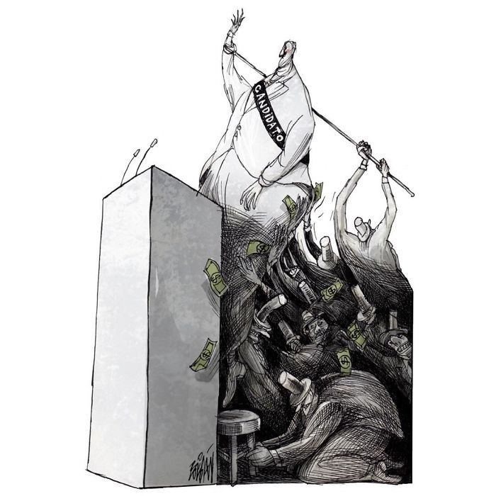 20 illustrations d’une franchise brutale par Angel Boligán qui montrent ce qui cloche avec la société moderne