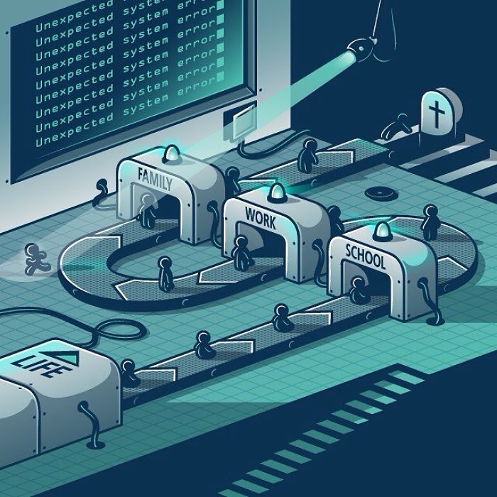 33 illustrations par Elia Colombo qui vont vous faire réfléchir