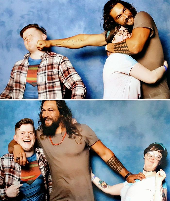 14 fois où Jason Momoa s’est foutu de la gueule des gars quand des couples lui ont demandé une photo avec lui