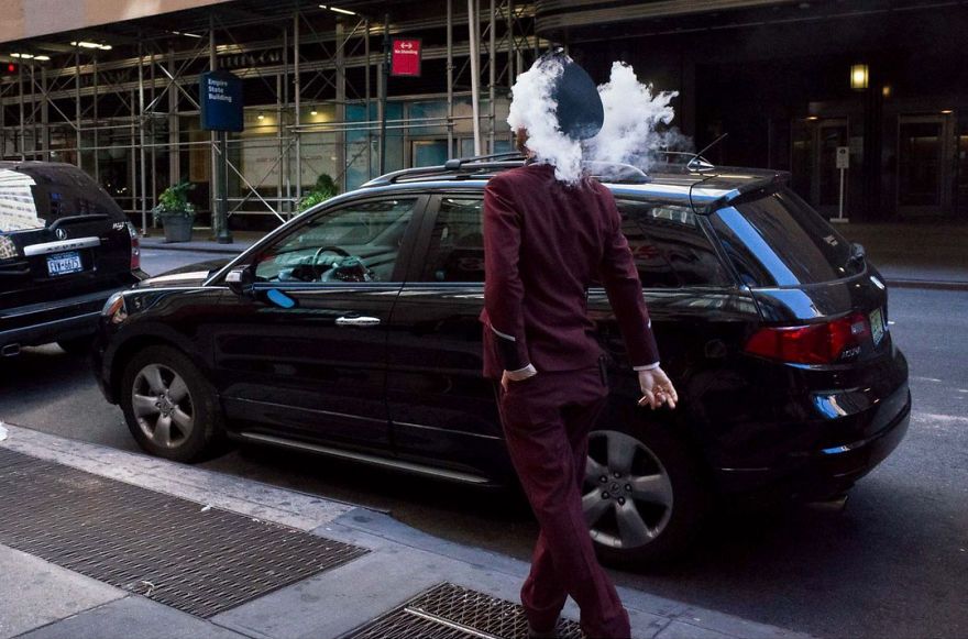 30 photos incroyablement chanceuses par l’un des meilleurs photographes de rue du monde