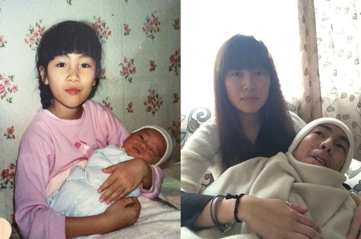 25 fois où des gens ont recréé leurs photos d’enfance et nous ont fait pleurer de rire