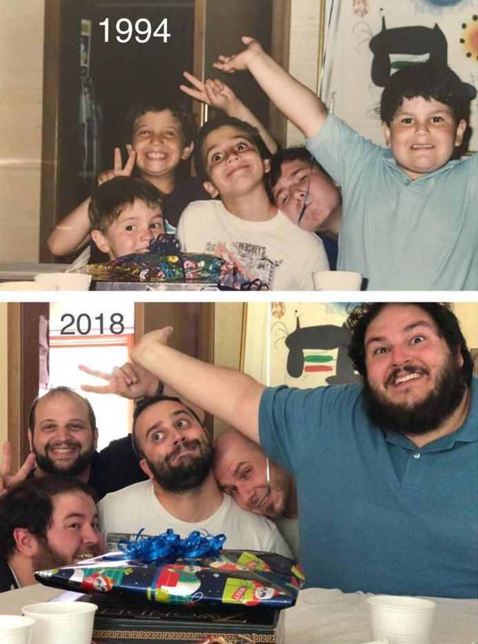 25 fois où des gens ont recréé leurs photos d’enfance et nous ont fait pleurer de rire