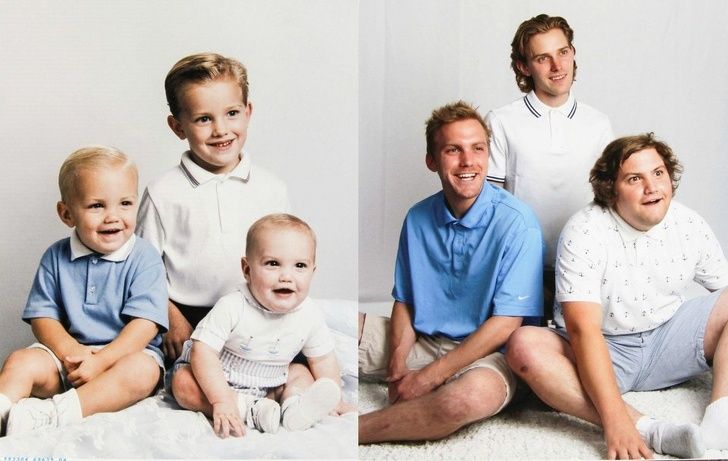 25 fois où des gens ont recréé leurs photos d’enfance et nous ont fait pleurer de rire