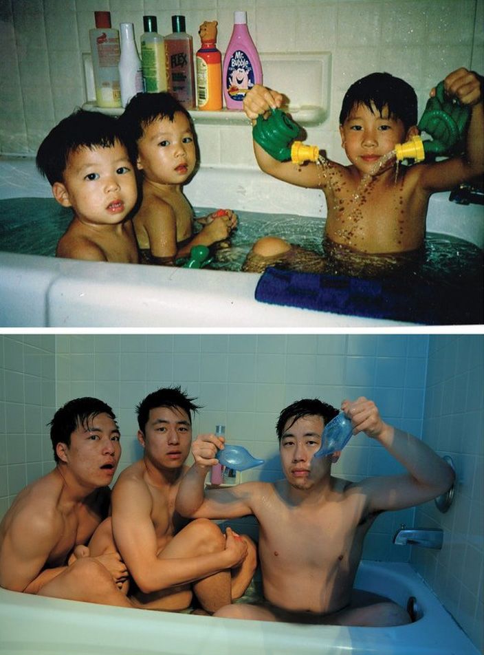 25 fois où des gens ont recréé leurs photos d’enfance et nous ont fait pleurer de rire