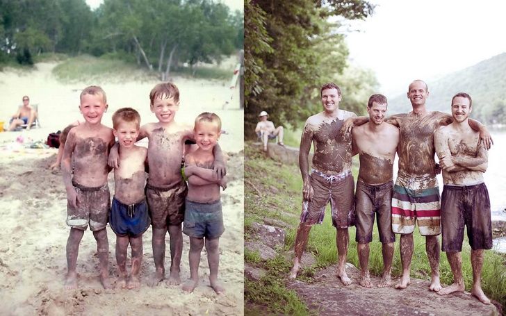 25 fois où des gens ont recréé leurs photos d’enfance et nous ont fait pleurer de rire