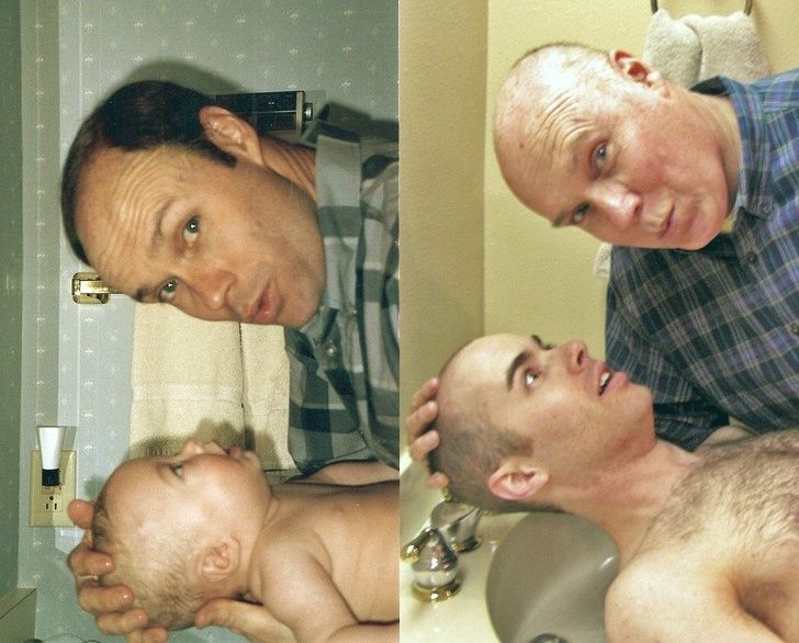 25 fois où des gens ont recréé leurs photos d’enfance et nous ont fait pleurer de rire