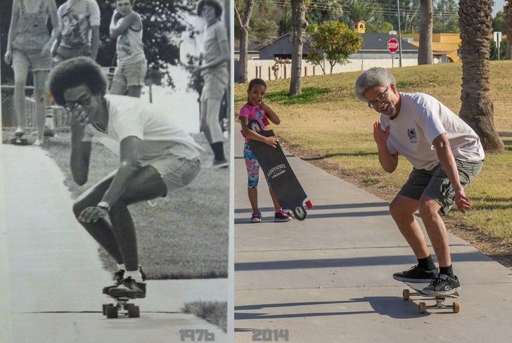 25 fois où des gens ont recréé leurs photos d’enfance et nous ont fait pleurer de rire