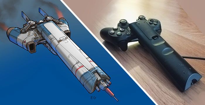 Cet artiste transforme des objets ordinaires en conceptions de vaisseaux spatiaux et le résultat est hors de ce monde (18 images)