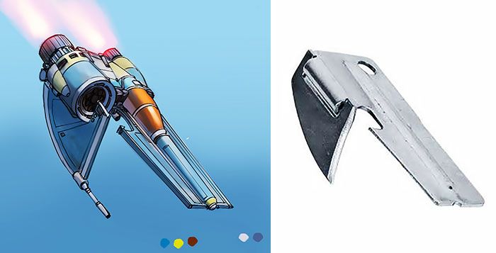 Cet artiste transforme des objets ordinaires en conceptions de vaisseaux spatiaux et le résultat est hors de ce monde (18 images)