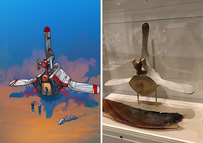 Cet artiste transforme des objets ordinaires en conceptions de vaisseaux spatiaux et le résultat est hors de ce monde (18 images)