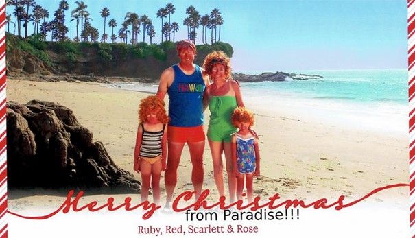 Cette famille envoie les cartes de Noël les plus embarrassantes depuis 16 ans et c’est trop drôle