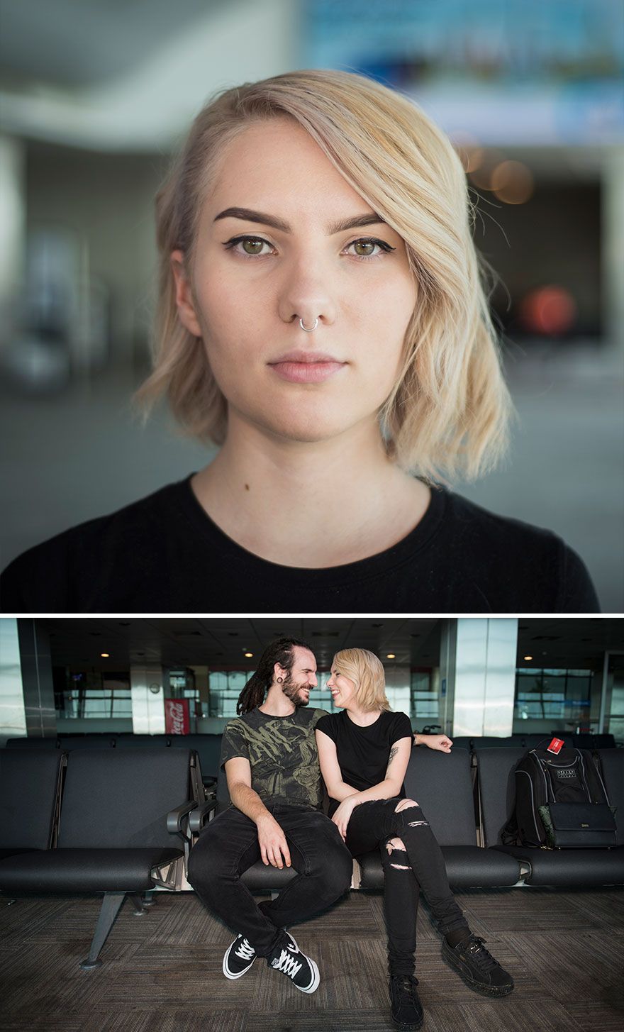 Je travaille à l’aéroport et photographie des personnes uniques du monde entier (44 photos)