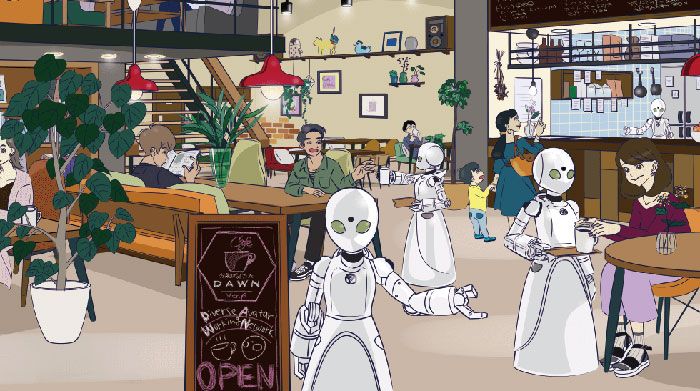 Un café japonais a trouvé un moyen d’embaucher des personnes paralysées comme serveurs
