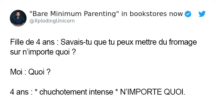16 tweets hilarants qui résument parfaitement la vie avec des enfants de 4 ans
