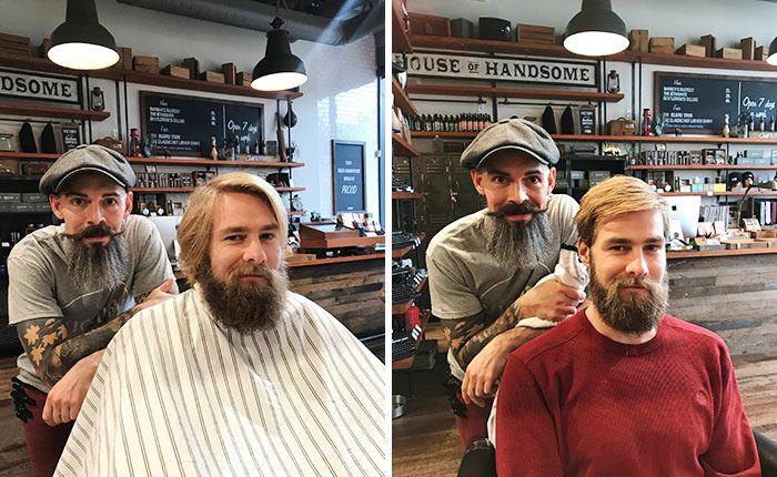 22 transformations frappantes qui montrent la différence entre une barbe bien entretenue et une barbe négligée