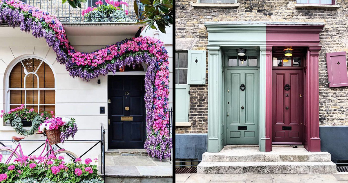 Cette femme a photographié les plus belles portes d’entrée de Londres.....By Ipnoze.com Plus-belles-portes-entree-londres-bella-foxwell