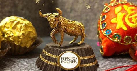 Cet artiste chinois crée de minuscules sculptures à l’aide d’emballages Ferrero Rocher (28 images)