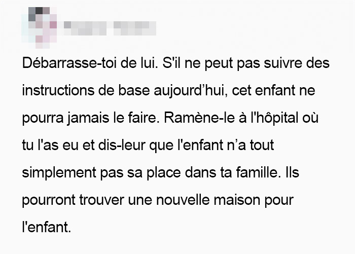 Des gens donnent des conseils intéressants à une maman qui se demande quoi faire pour que son chien arrête de grogner quand son tout-petit le frappe