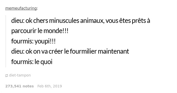 Des gens ont imaginé à quoi Dieu pensait quand il a créé des choses spécifiques et c’est hilarant