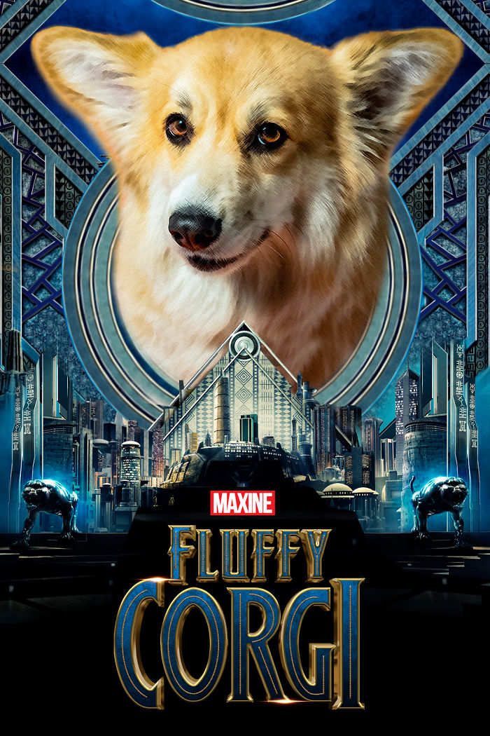 Un corgi est photoshopé dans des affiches de films populaires (13 images)