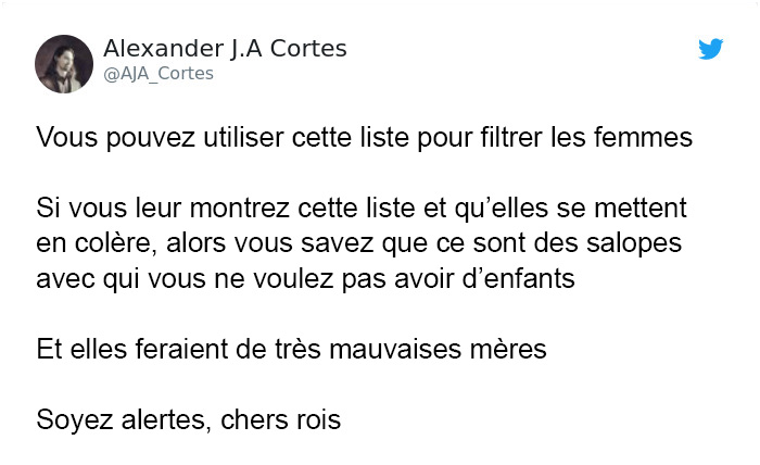 Les gens démolissent cet homme sexiste à cause de ses 12 règles pour « belles femmes »