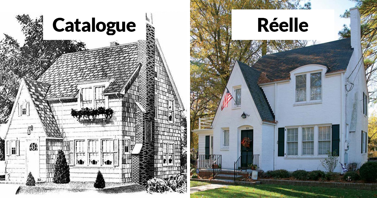 Les gens avaient l’habitude de commander des « maisons en kit » d’un catalogue Sears du début des années 1900 et certaines sont toujours debout