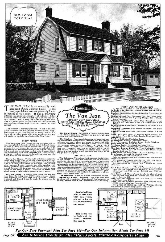 Les gens avaient l’habitude de commander des « maisons en kit » d’un catalogue Sears du début des années 1900 et certaines sont toujours debout