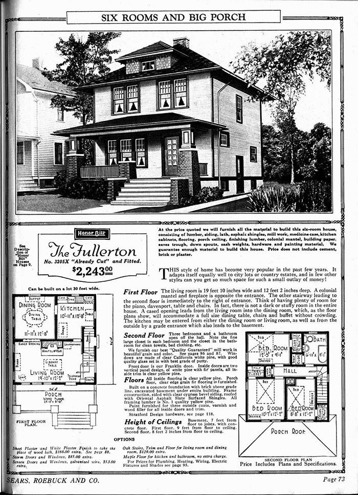 Les gens avaient l’habitude de commander des « maisons en kit » d’un catalogue Sears du début des années 1900 et certaines sont toujours debout