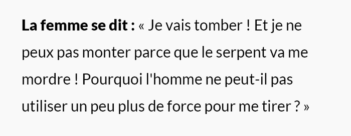 Quelqu’un a expliqué pourquoi il arrive souvent aux couples de ne pas se comprendre en une seule illustration