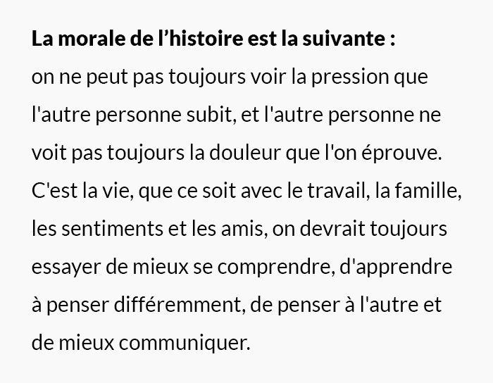 Quelqu’un a expliqué pourquoi il arrive souvent aux couples de ne pas se comprendre en une seule illustration
