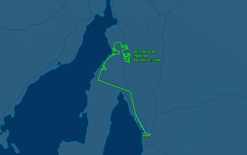 Ce pilote s’ennuyait tellement lors d’un vol d’essai de 2 heures qu’il l’a écrit dans le ciel